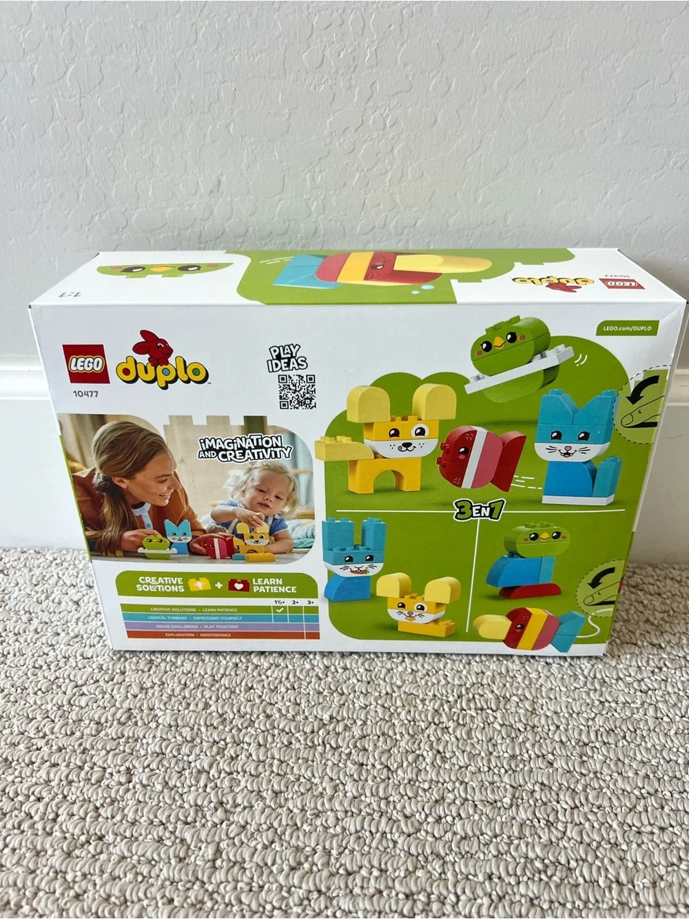 LEGO DUPLO My First 3 in 1 Creative Cute Pets (10477) set. NIB $20.00